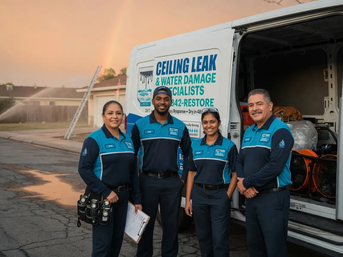 Ceiling Leak Cleanup company in Milnesville, PA